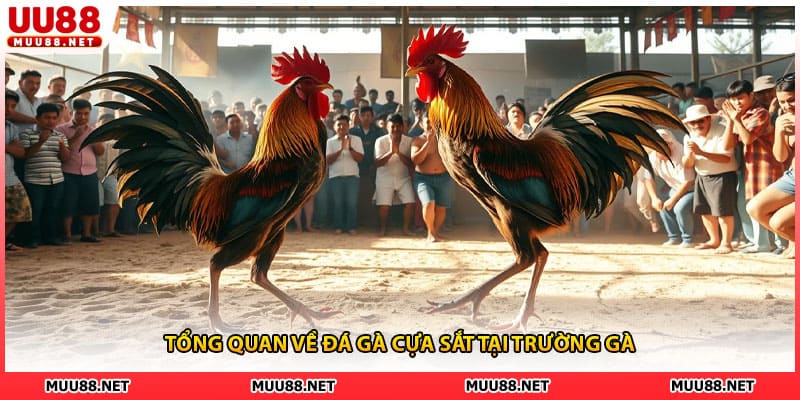 Tổng quan về đá gà cựa sắt tại trường gà